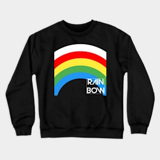 Rainbow Illustration Crewneck Sweatshirt